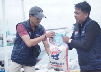 Peduli Bencana di NTT, Kurir Lagit Indonesia Kirim Bantuan Pangan