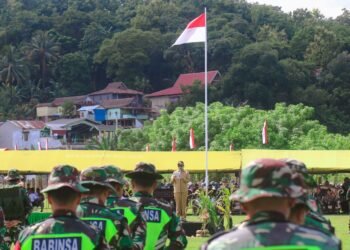 Upacara Pembukaan TMMD ke-123 Tahun 2025 di Kabupaten Barru: Mewujudkan Pemerataan Pembangunan dan Ketahanan Nasional