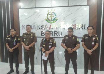 Dua Tersangka Kasus Korupsi Proyek Rehabilitasi Irigasi DI Lanrae Resmi Ditetapkan Kejari Barru