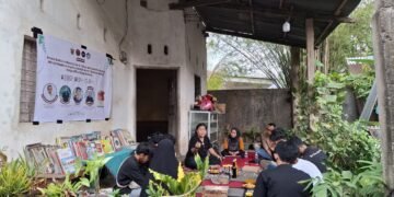 Menyelami Kehidupan Melalui Kata: Peringatan 6 Tahun Yayasan Aruna Ikatuo dalam Bedah Novel “Manusia Belang”