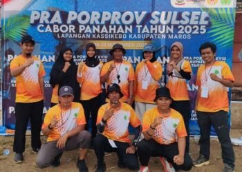 Perpani Barru Catatkan Lima Atlit Lolos Porprov 2026 di Wajo