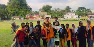 Mahasiswa KKN UNM Laksanakan Program Kerja Sekolah Alam Siddo Bagian Ketiga di Desa Siddo